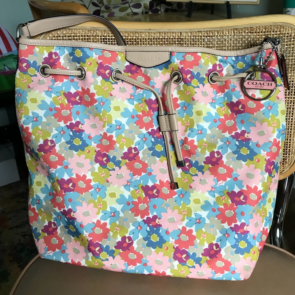 Coach summer tote